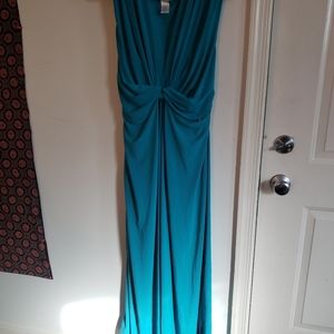 Teal dress